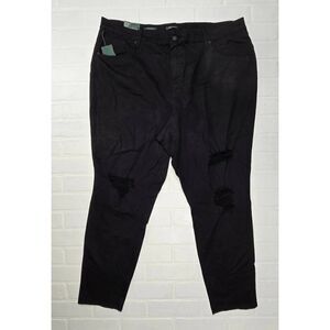Wild Fable Black Super High Rise Skinny Jeans Size 22